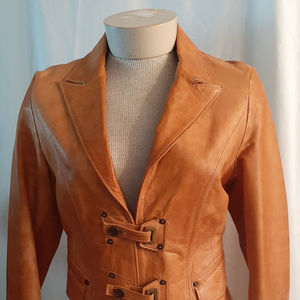 Sottomarino women's leather jacket